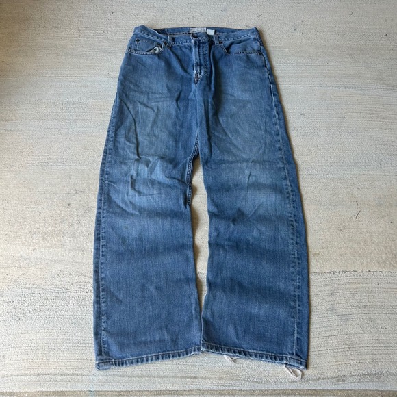 Old Navy Other - Vintage 2000s Y2K Old Navy baggy bootcut Blue faded Jeans